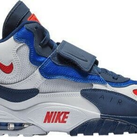 Nike Air Max Turf White/University Red-Blue Void - Picture 5 of 6